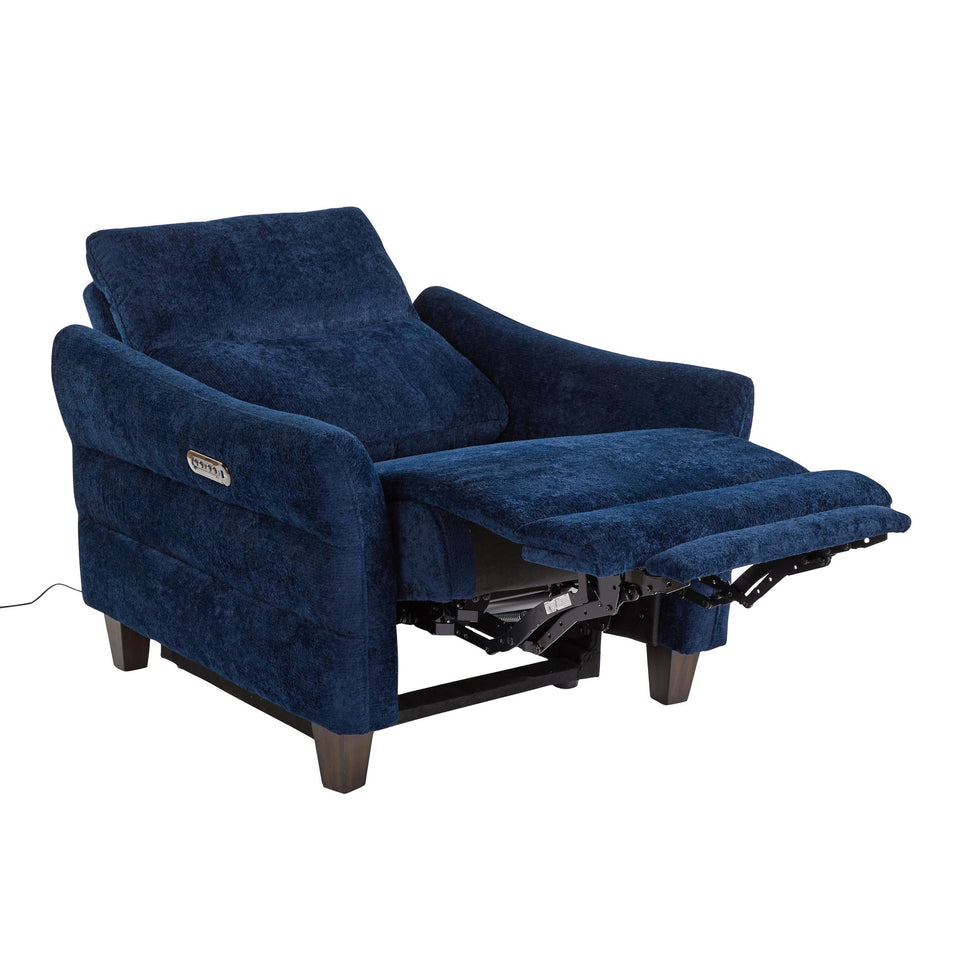 Slope Upholstered Power Recliner
