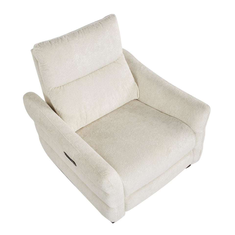 Slope Upholstered Power Recliner
