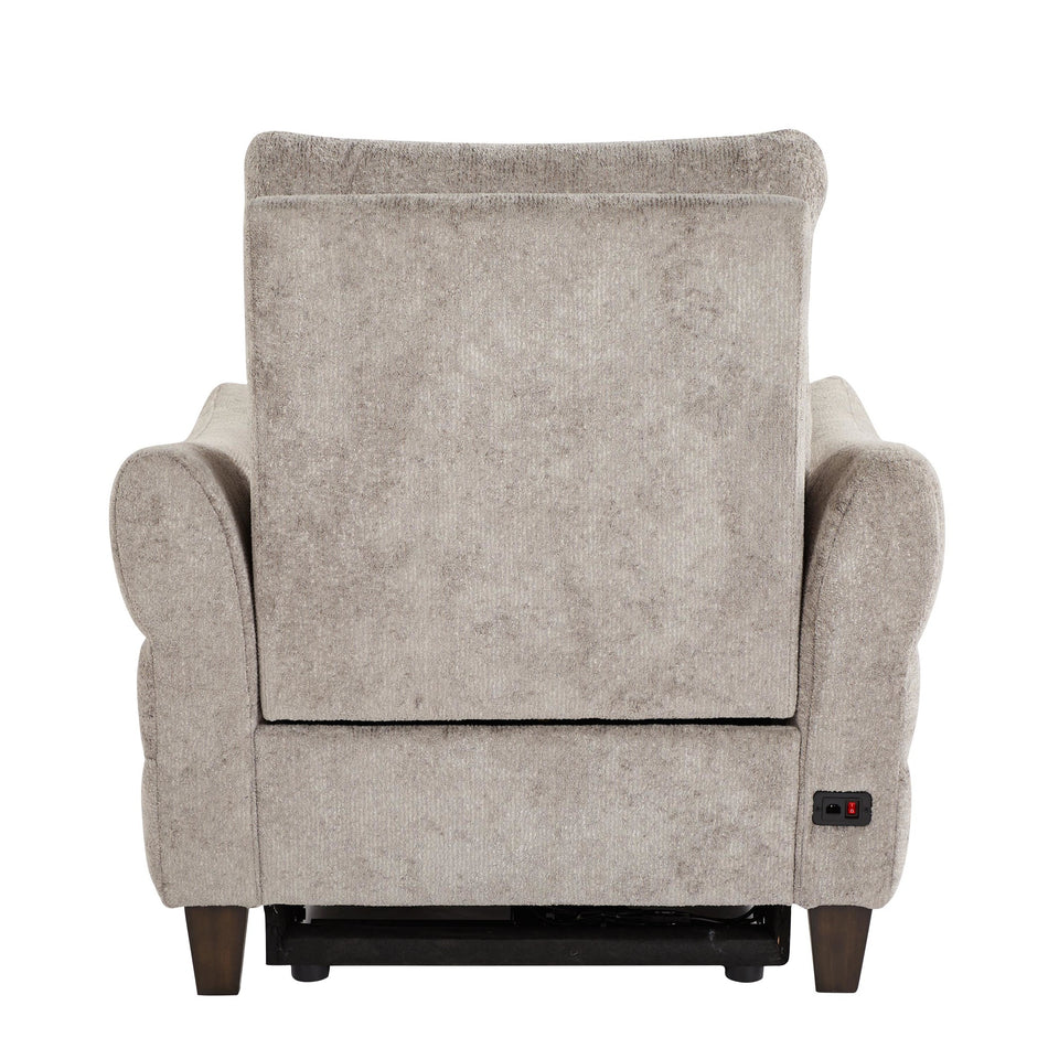 Slope Upholstered Power Recliner