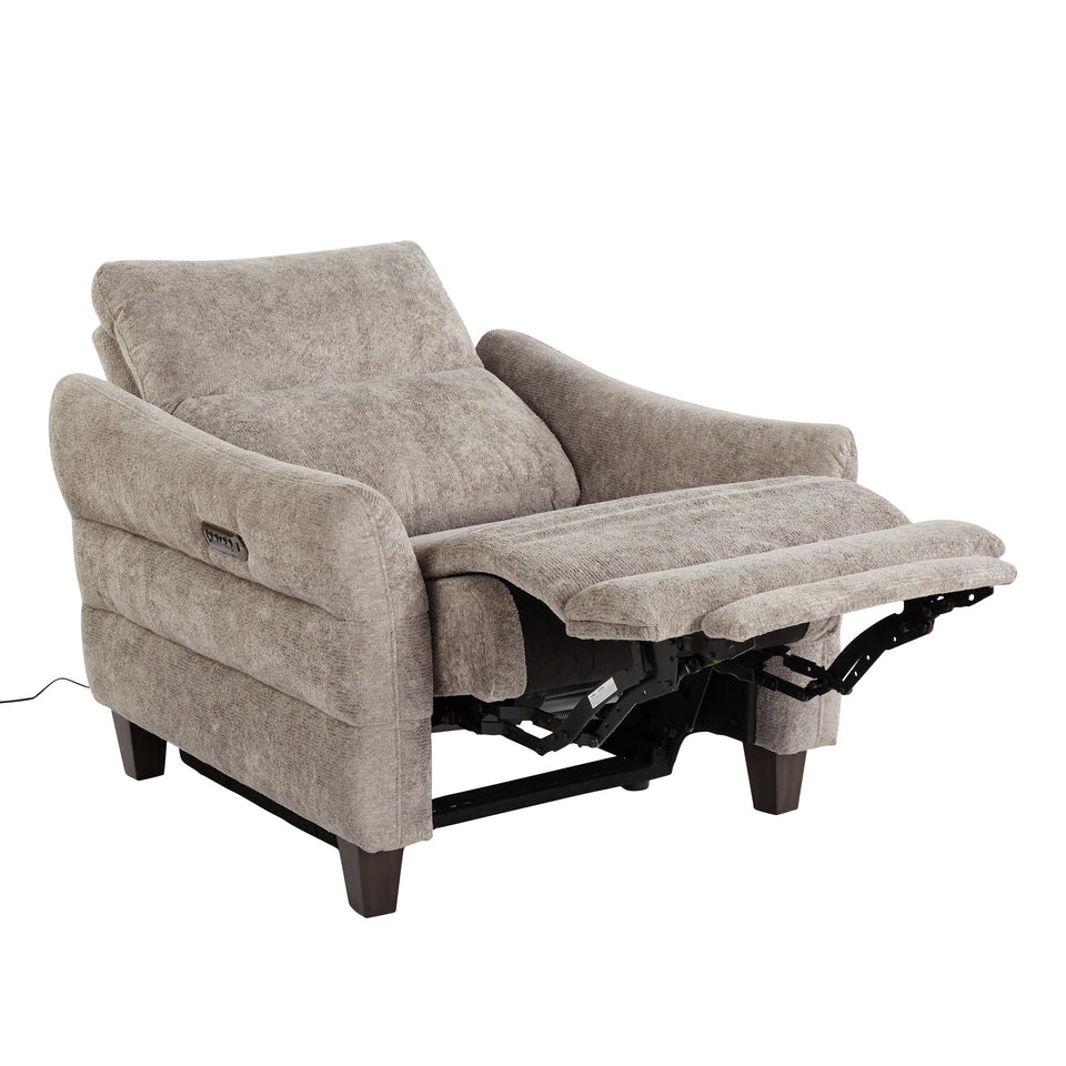 Slope Upholstered Power Recliner