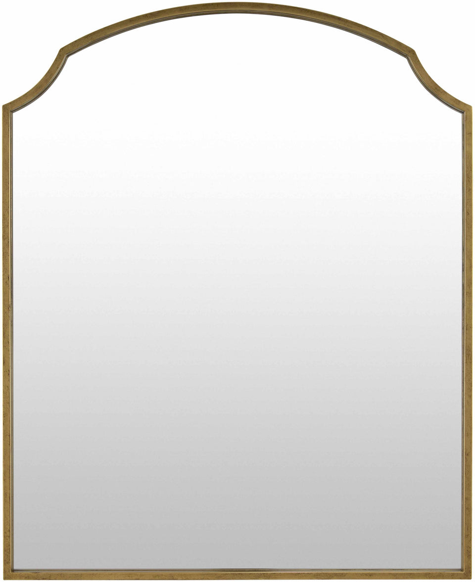 Catai Gold Mirror with Iron Base