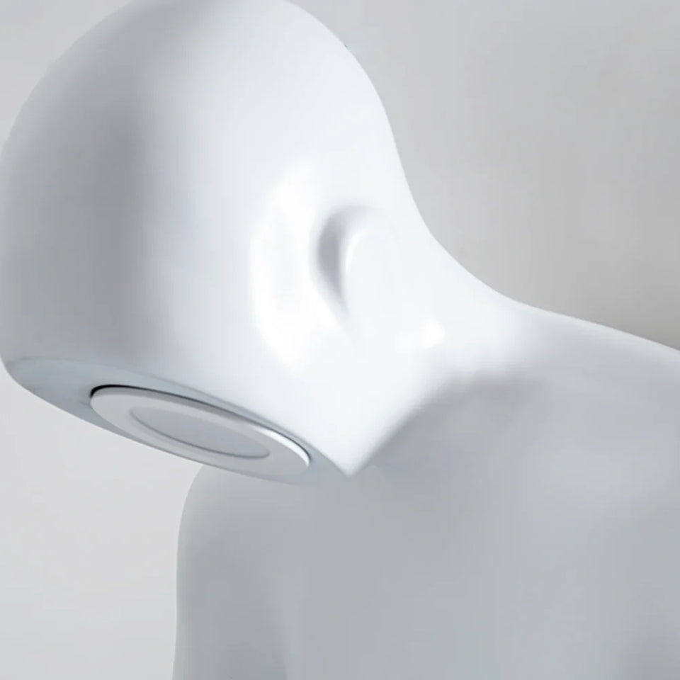 Reading Human Sculpture Floor Lamp