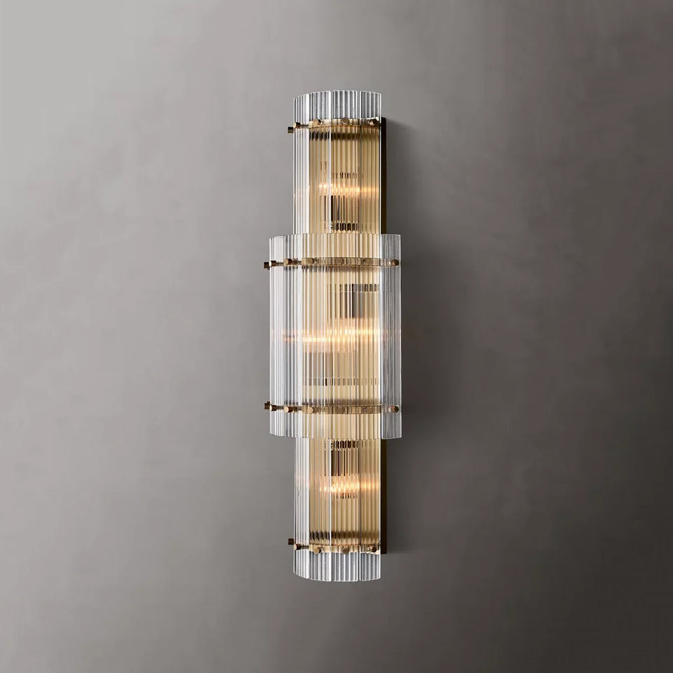 Rectangular San Marco Grand Round Wall Sconces
