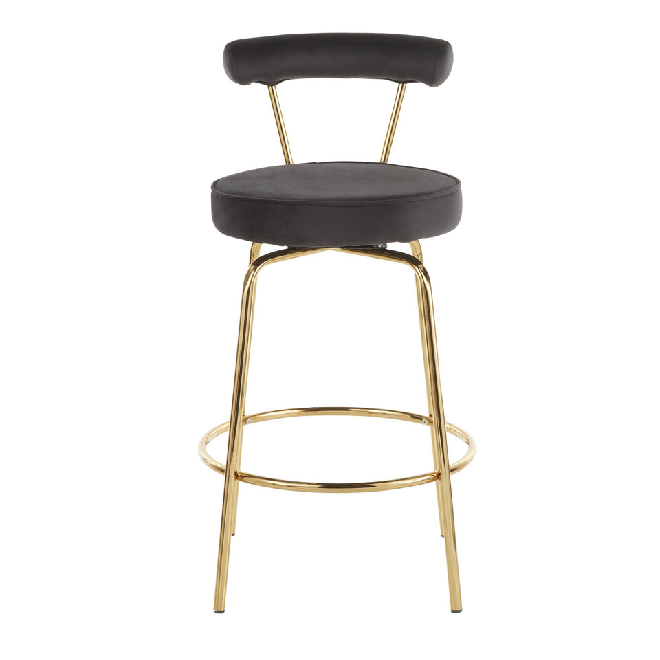 Rhonda 26" Fixed-Height Counter Stool - Set of 2