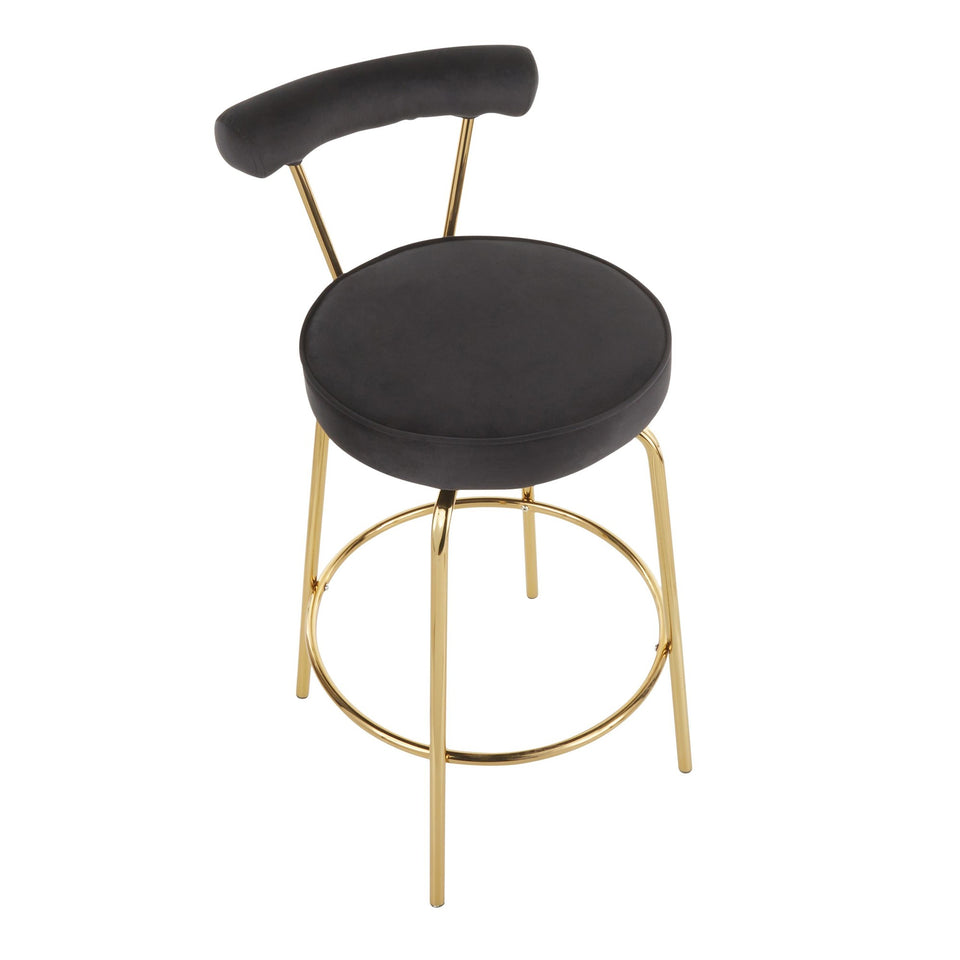 Rhonda 26" Fixed-Height Counter Stool - Set of 2