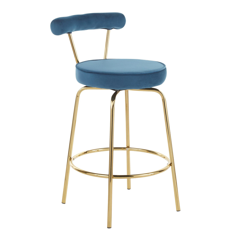 Rhonda 26" Fixed-Height Counter Stool - Set of 2