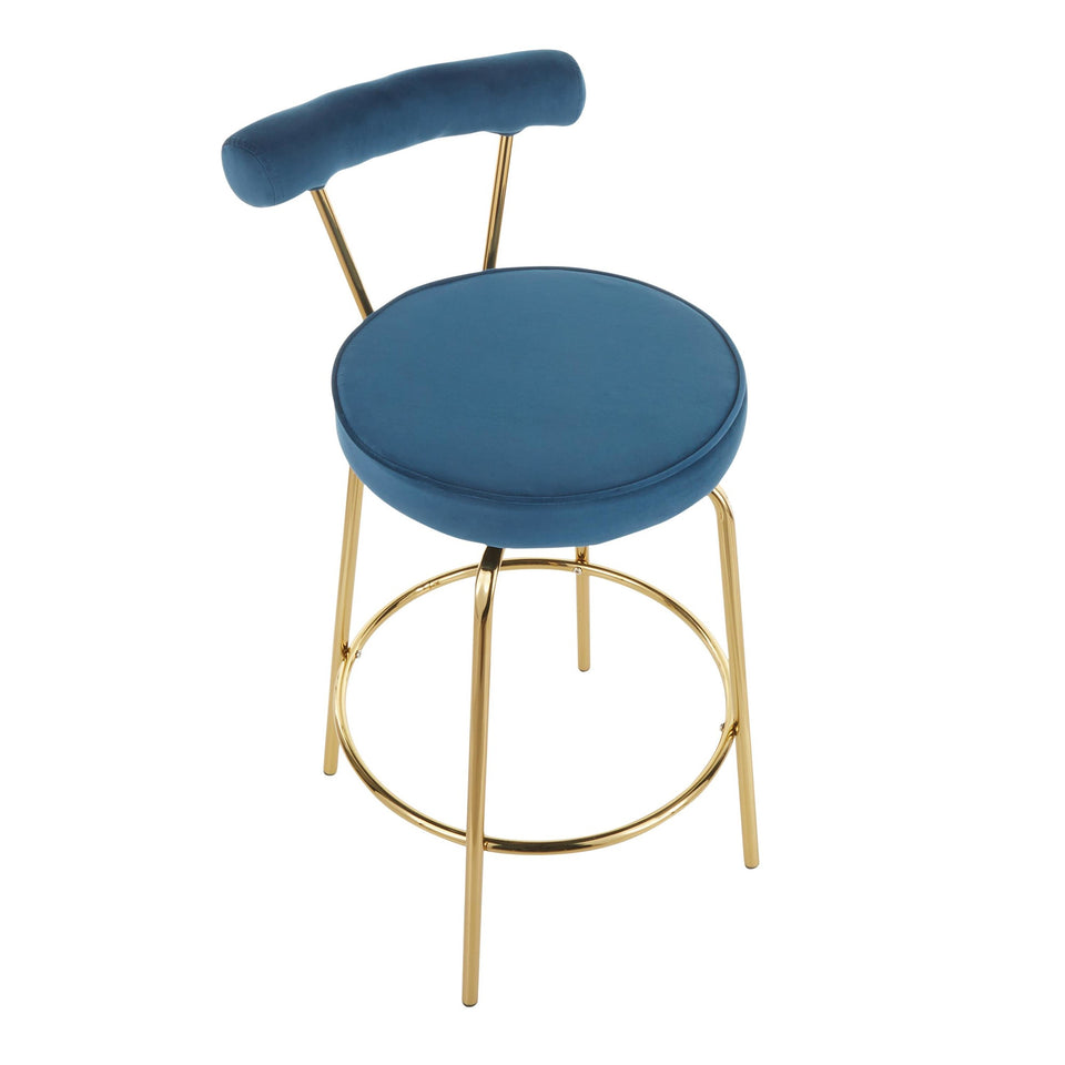 Rhonda 26" Fixed-Height Counter Stool - Set of 2