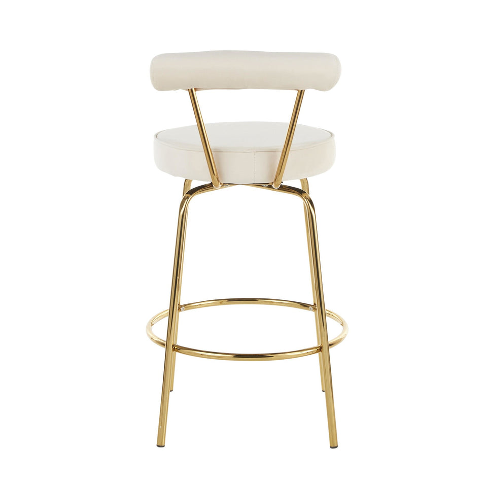 Rhonda 26" Fixed-Height Counter Stool - Set of 2
