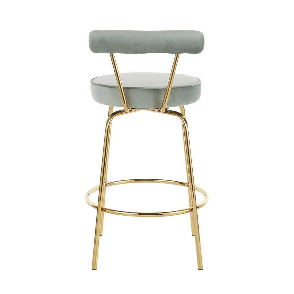 Rhonda 26" Fixed-Height Counter Stool - Set of 2