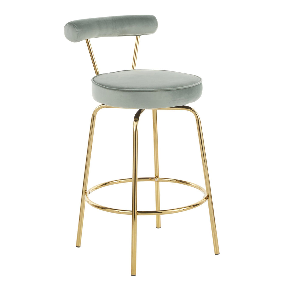Rhonda 26" Fixed-Height Counter Stool - Set of 2