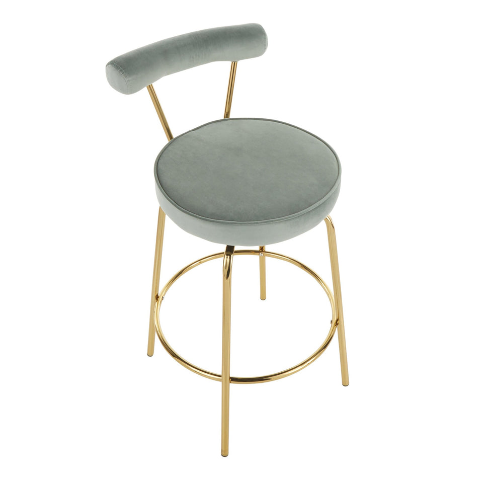 Rhonda 26" Fixed-Height Counter Stool - Set of 2