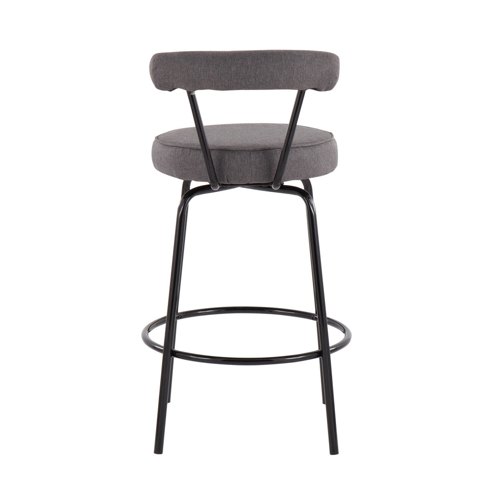 Rhonda 26" Fixed-Height Counter Stool - Set of 2