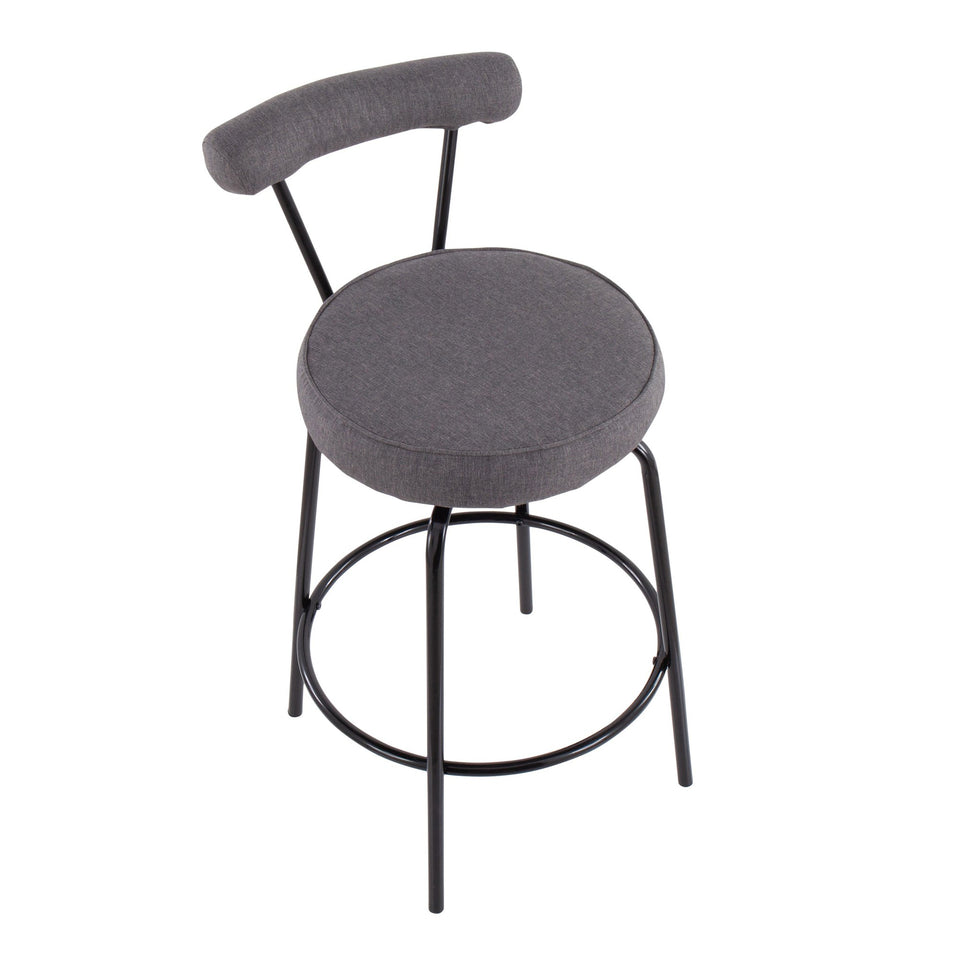 Rhonda 26" Fixed-Height Counter Stool - Set of 2