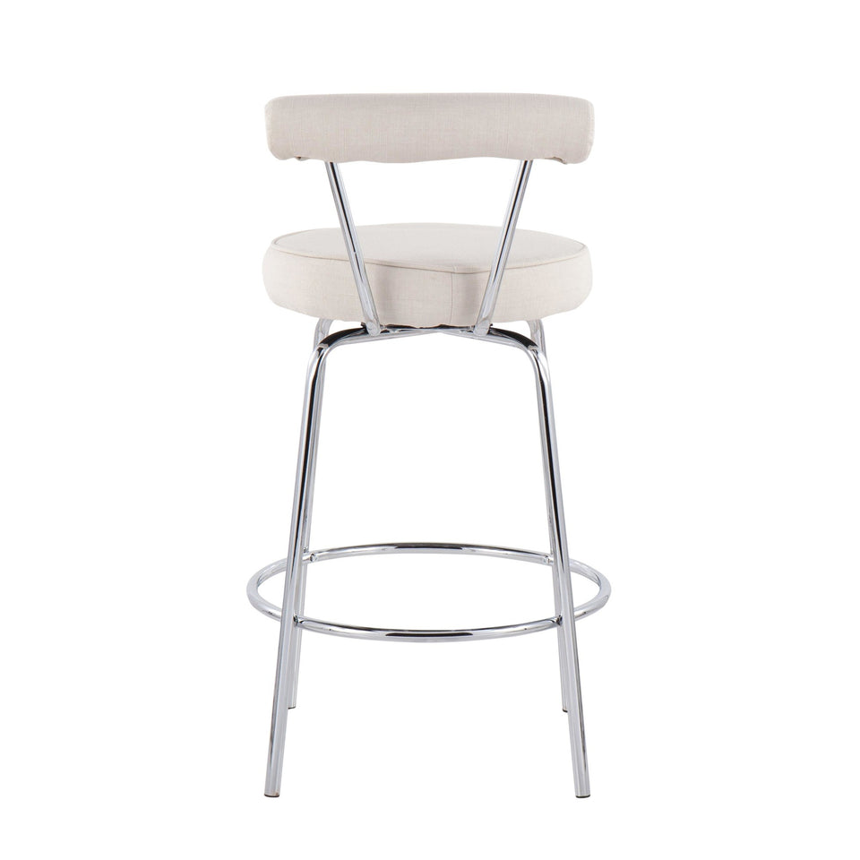 Rhonda 26" Fixed-Height Counter Stool - Set of 2