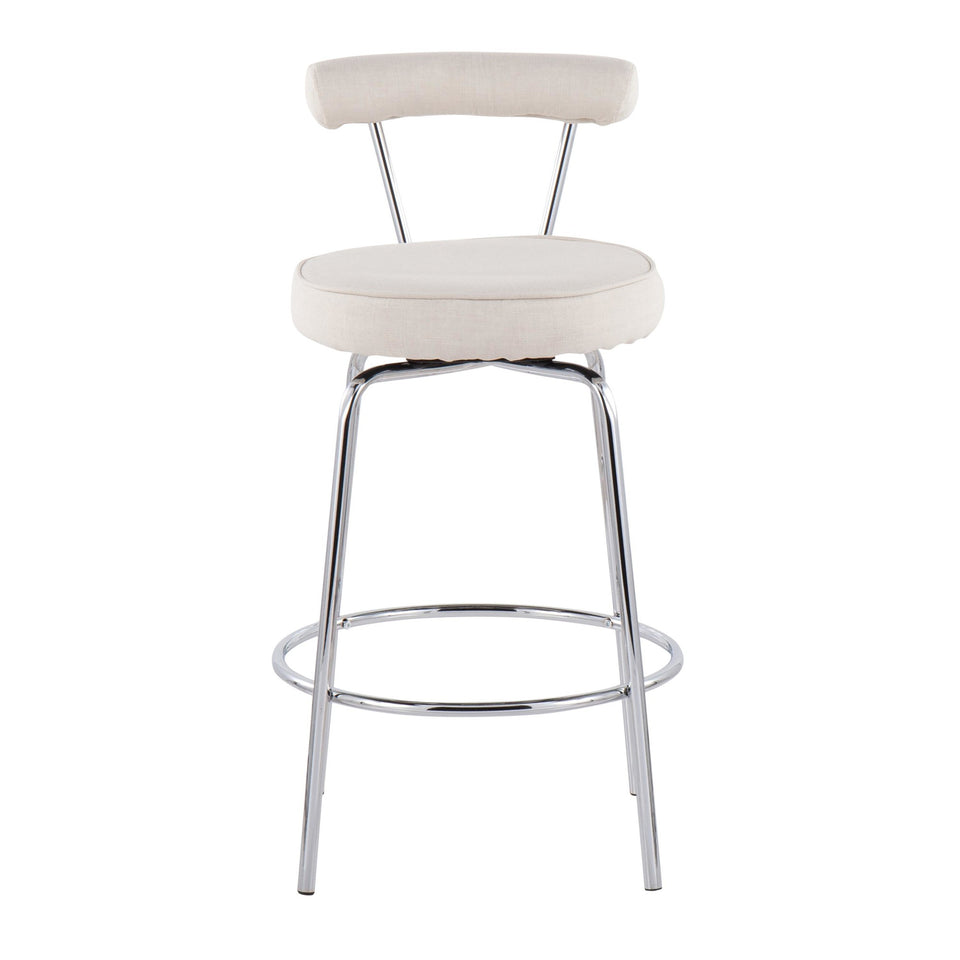 Rhonda 26" Fixed-Height Counter Stool - Set of 2