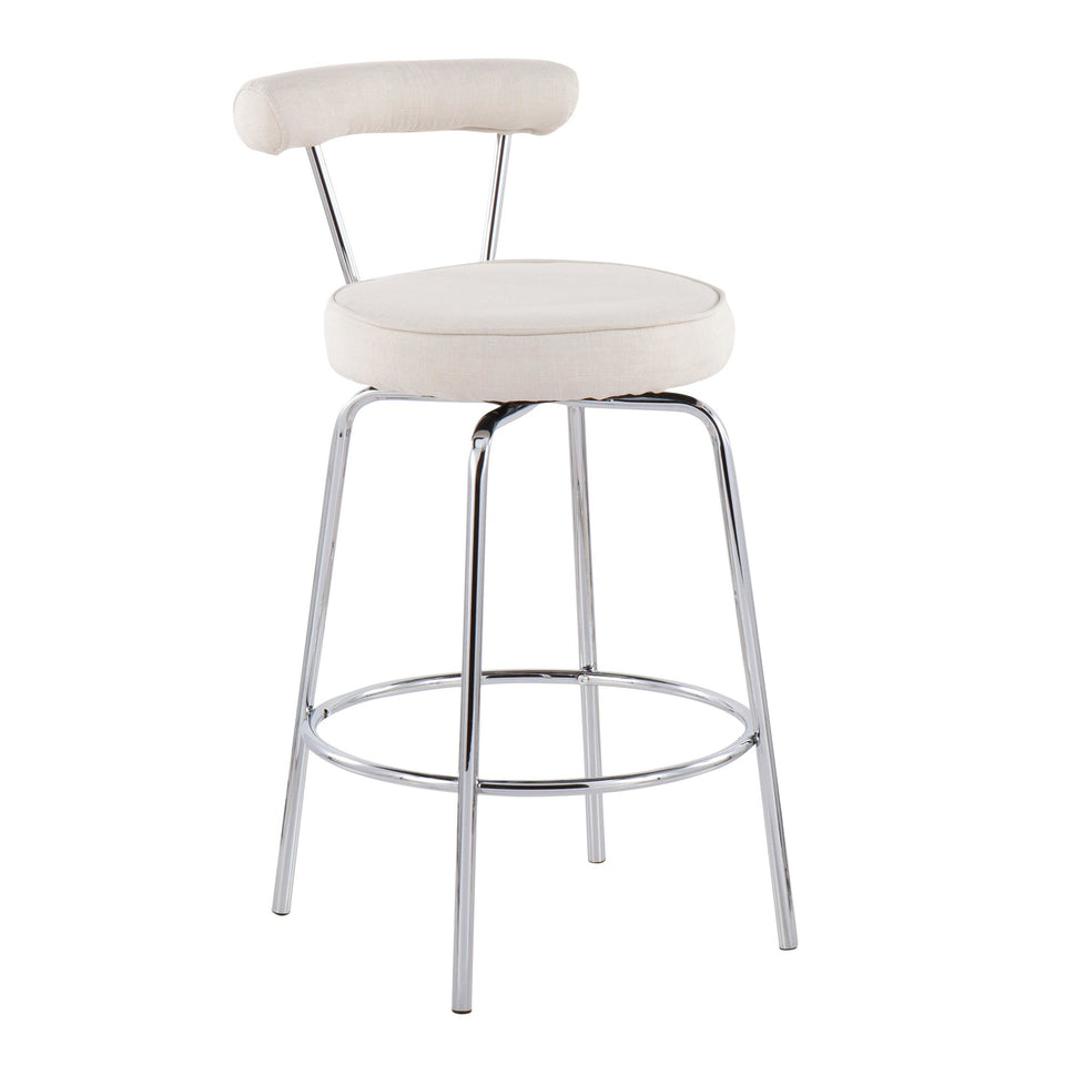 Rhonda 26" Fixed-Height Counter Stool - Set of 2