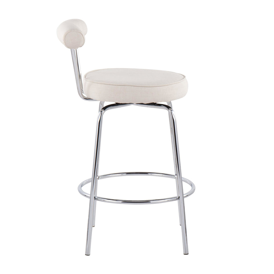 Rhonda 26" Fixed-Height Counter Stool - Set of 2