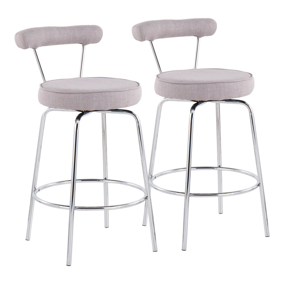 Rhonda 26" Fixed-Height Counter Stool - Set of 2