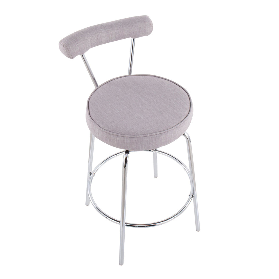 Rhonda 26" Fixed-Height Counter Stool - Set of 2