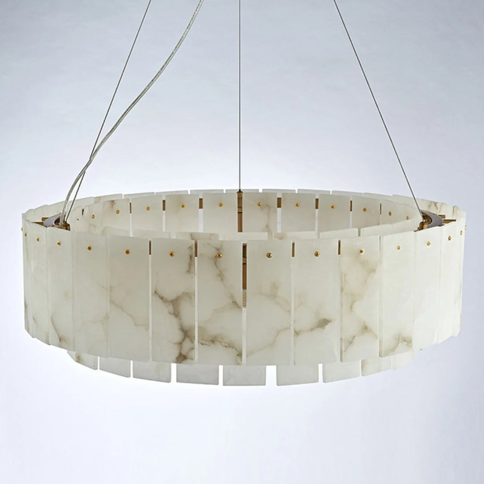 Rock Alabaster Chandelier
