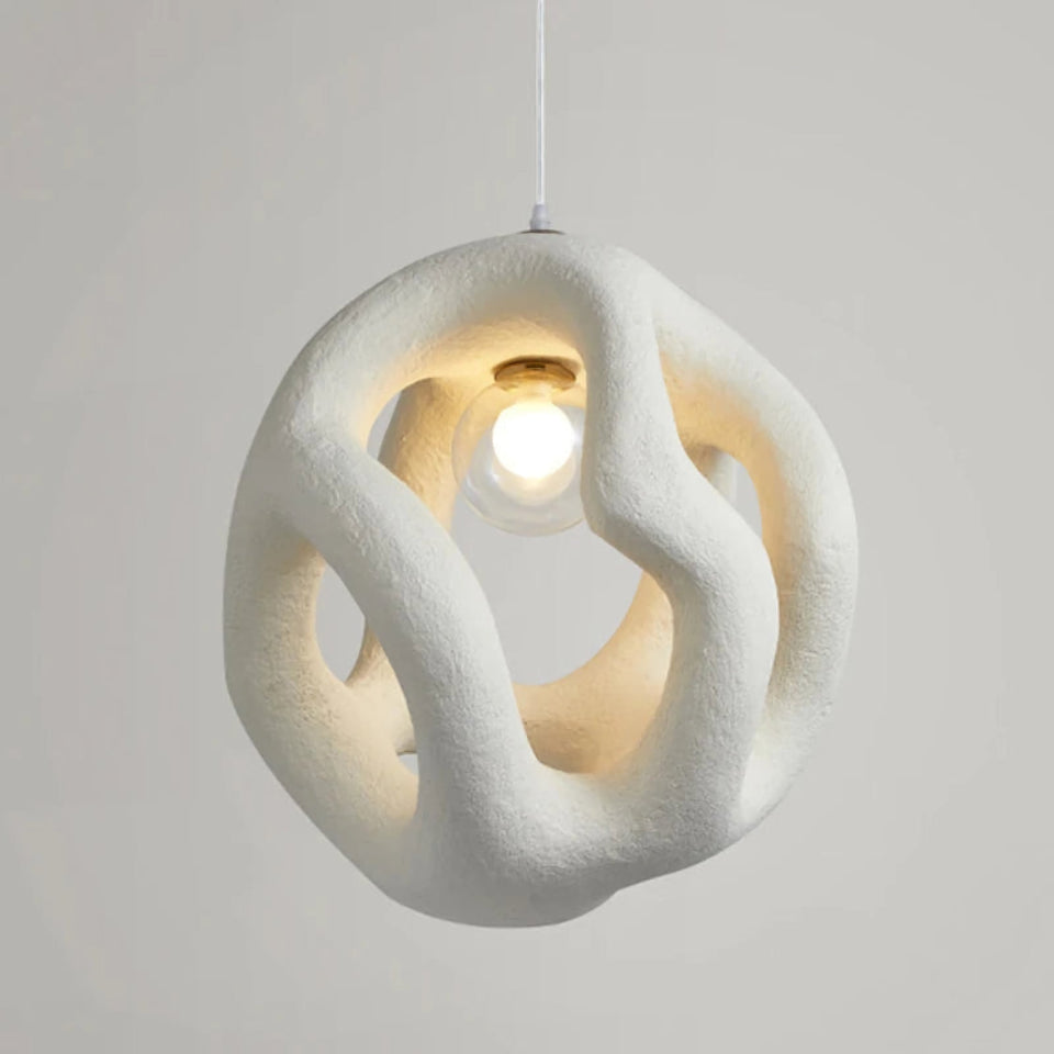 Round Hollow Pendant Lamp