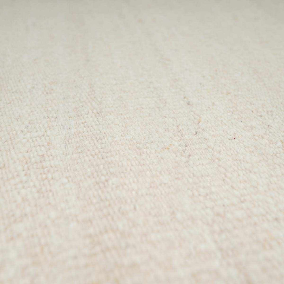 Ayumu Off White Hand Woven Wool Area Rug - Clearance