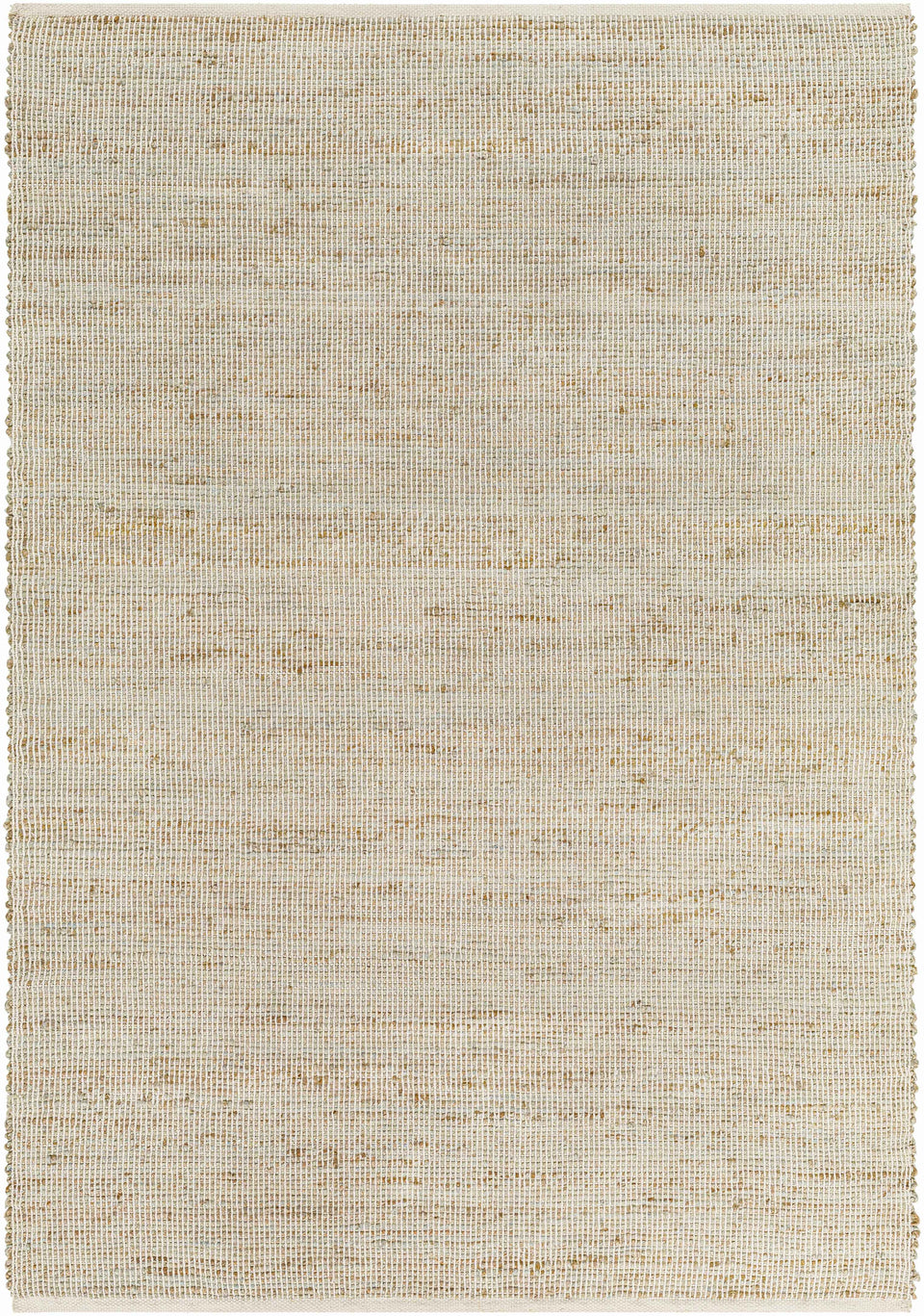 Byrne Beige & Green Jute Rug - Clearance