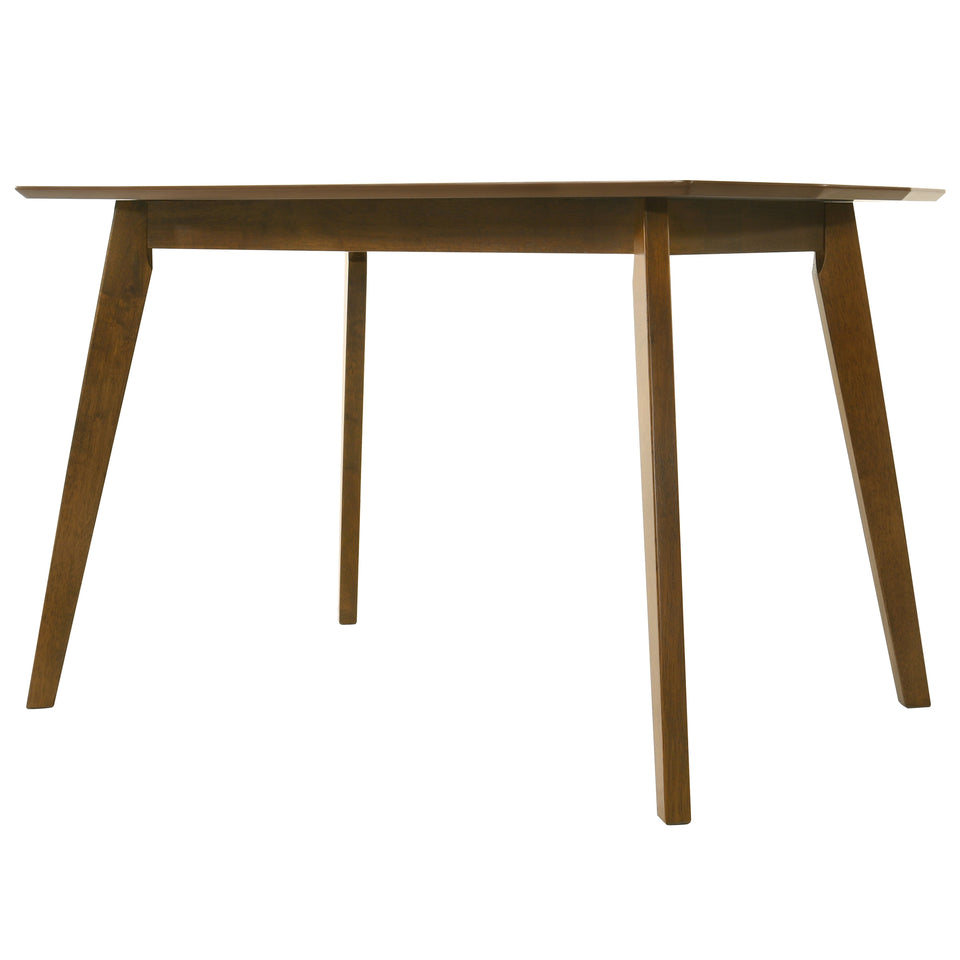 Amaris 5-Piece Walnut Dining Set