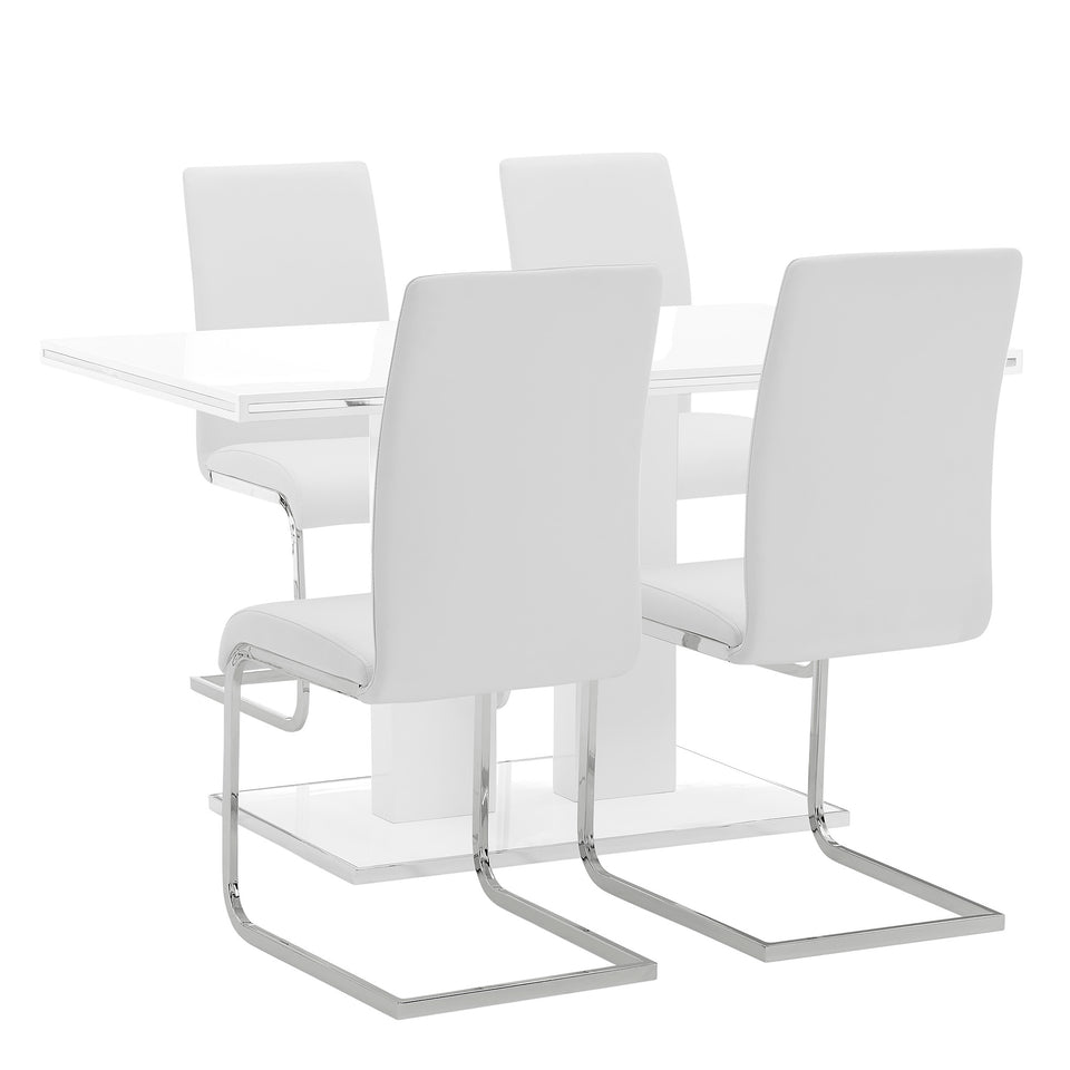 Amanda 5 Piece Rectangular Dining Set