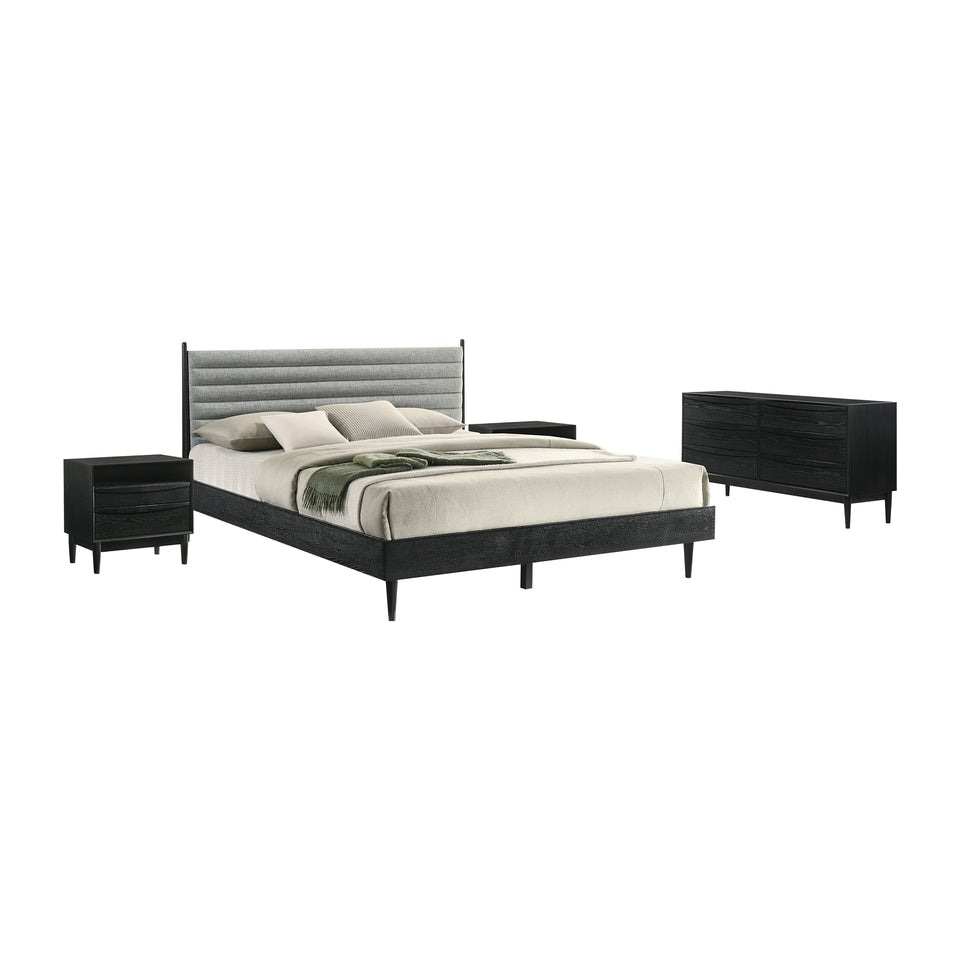 Artemio King 4 Piece Wood Bedroom Set