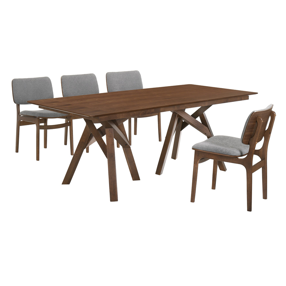 Cortina and Lima 5 Piece Dining Set