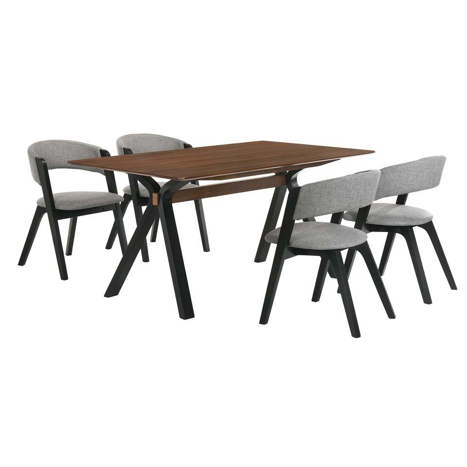 Laredo and Rowan 5 Piece Dining Set