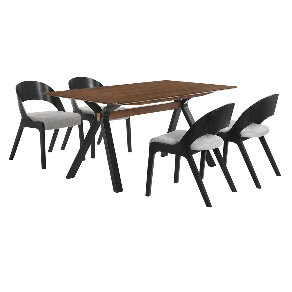 Laredo and Polly 5 Piece Dining Set
