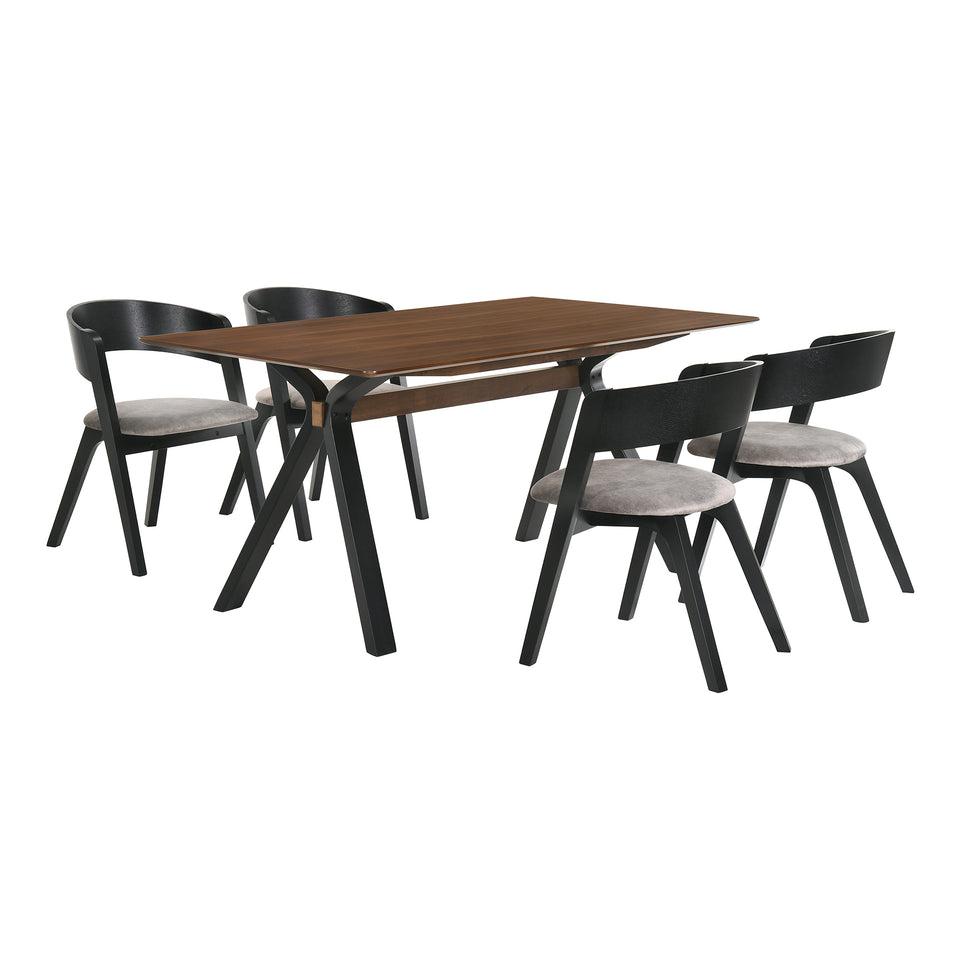 Laredo and Jackie 5 Piece Dining Set