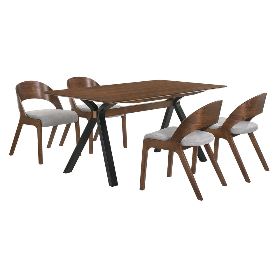 Laredo and Polly 5 Piece Dining Set