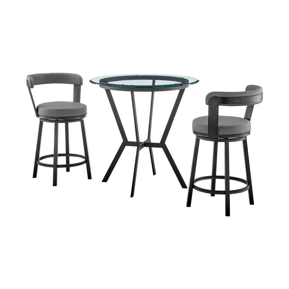 Naomi and Bryant 3-Piece Dining Set