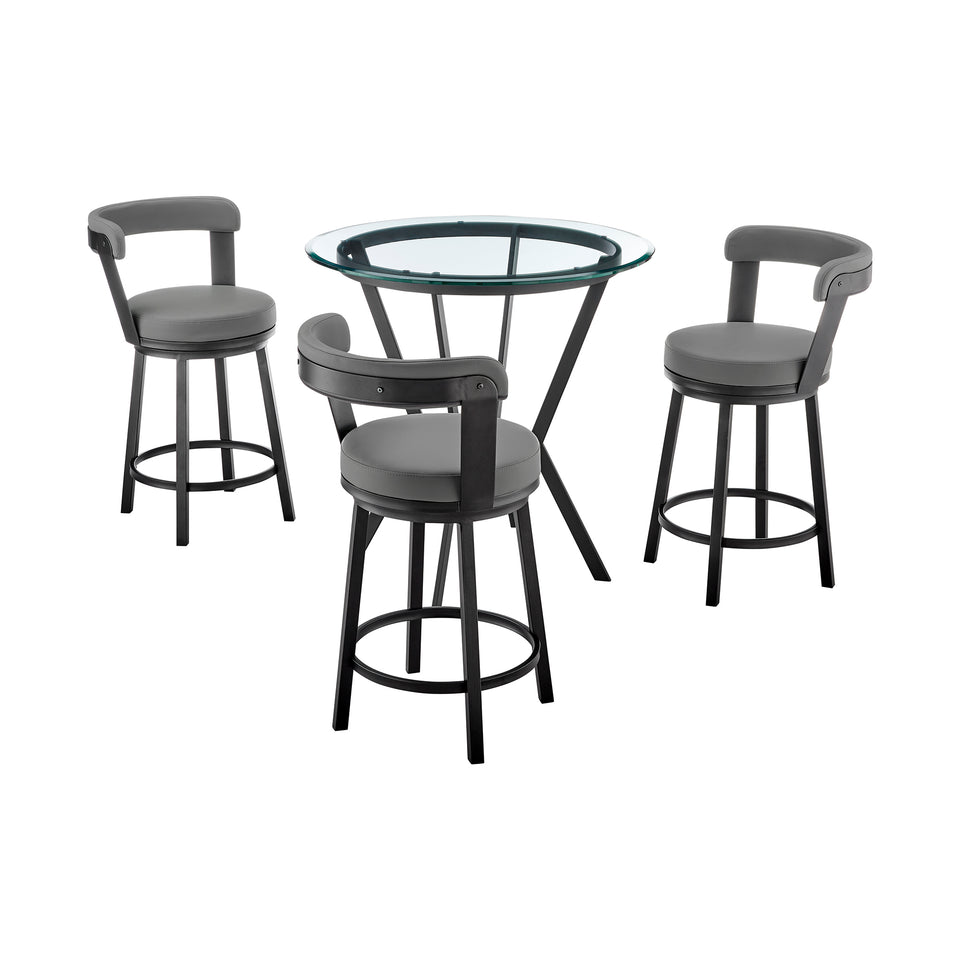 Naomi and Bryant 4-Piece Dining Set
