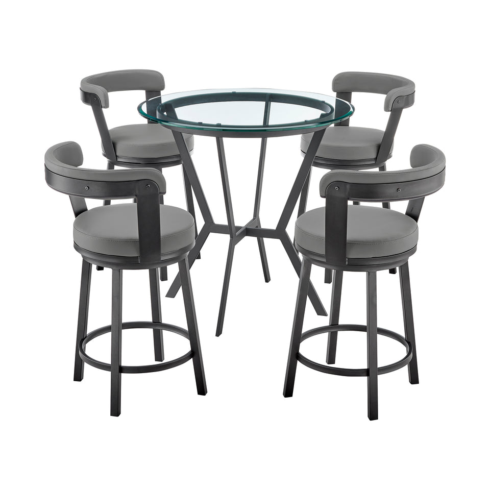 Naomi and Bryant 5-Piece Dining Set