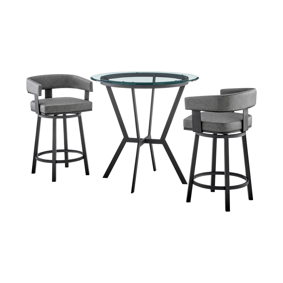 Naomi and Lorin 3-Piece Dining Set