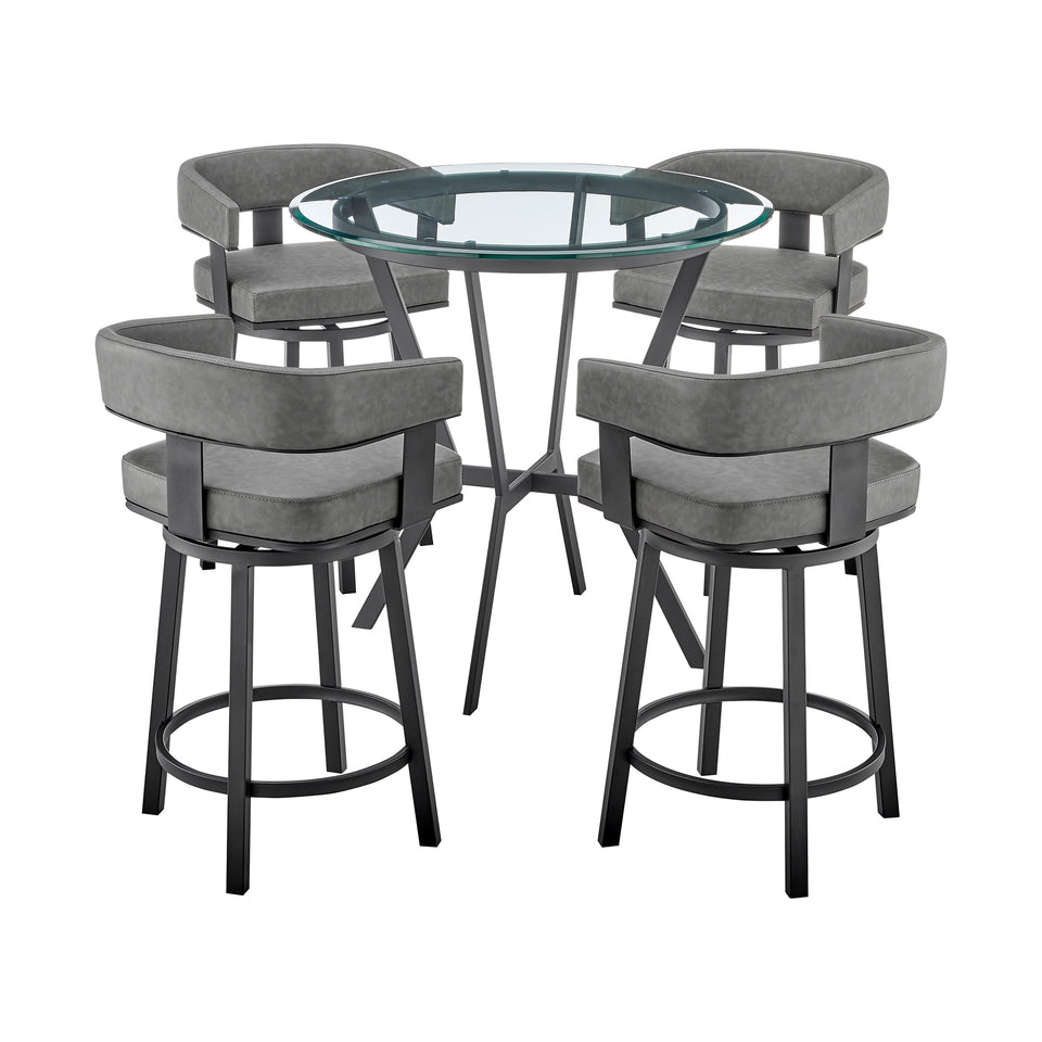 Naomi and Lorin 5-Piece Dining Set