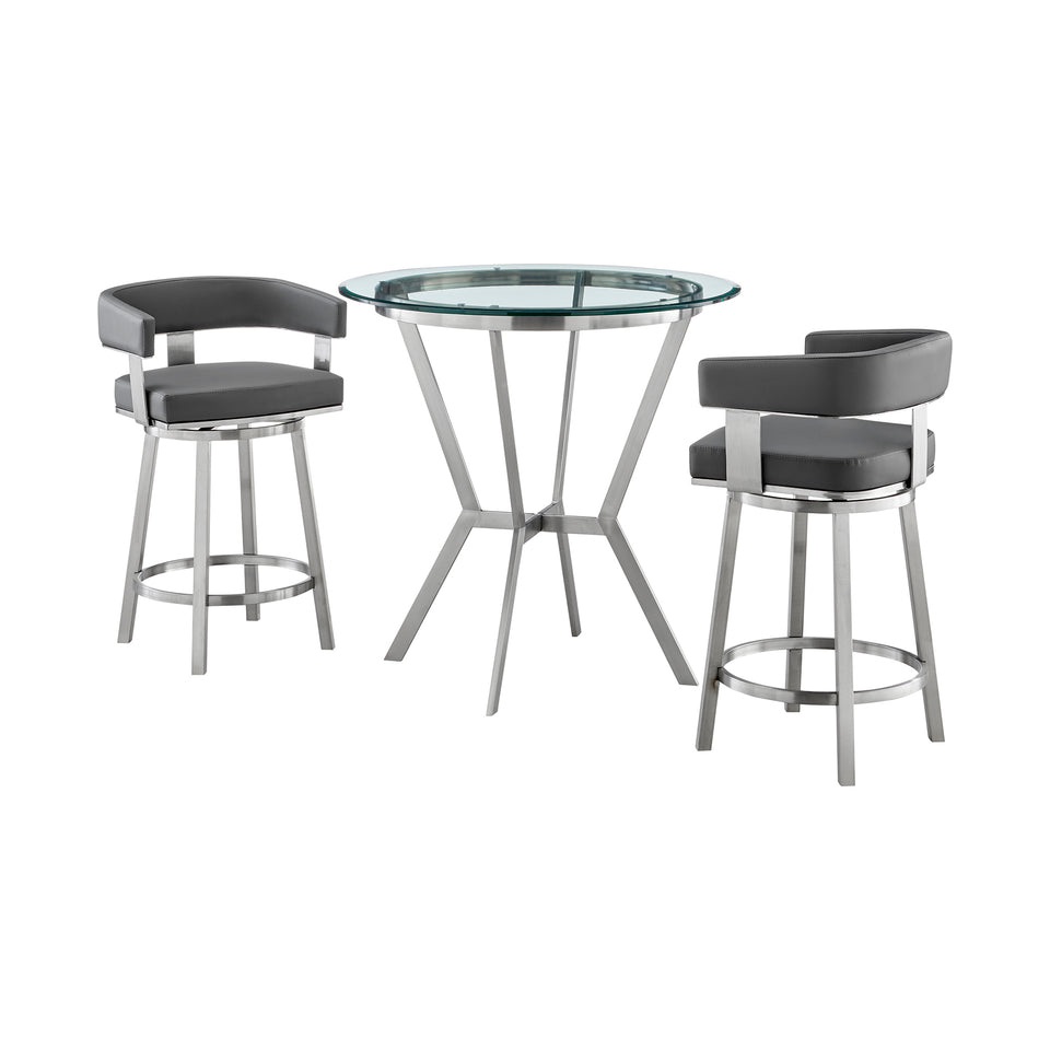 Naomi and Lorin 3-Piece Dining Set