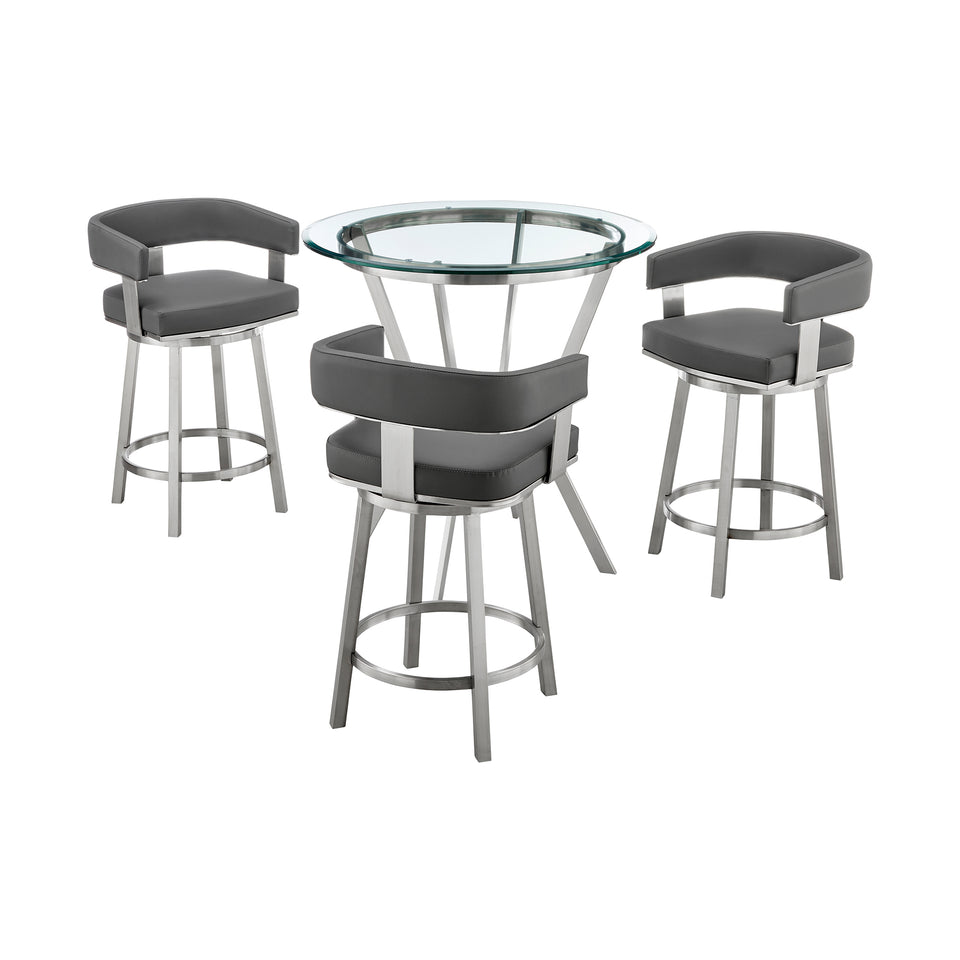 Naomi and Lorin 4-Piece Dining Set