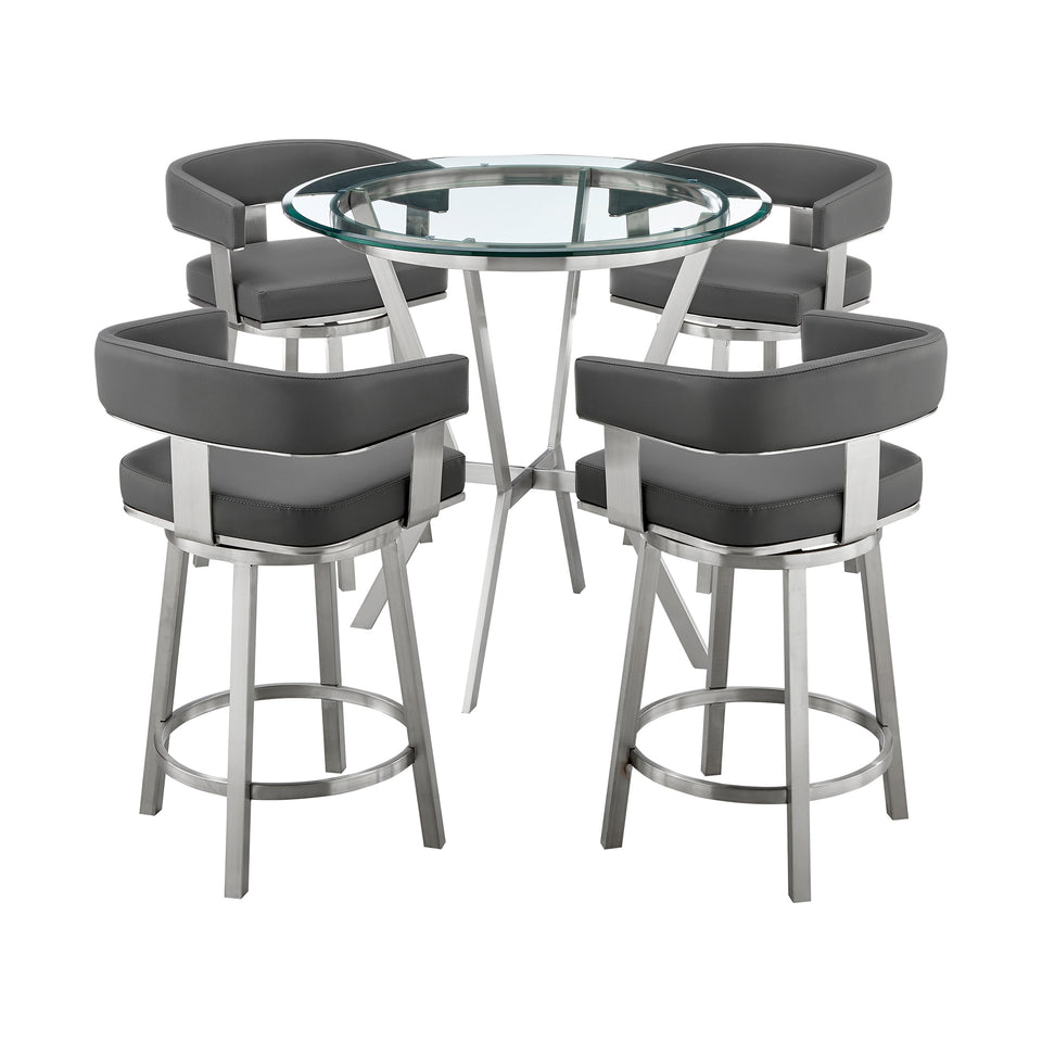 Naomi and Lorin 5-Piece Dining Set