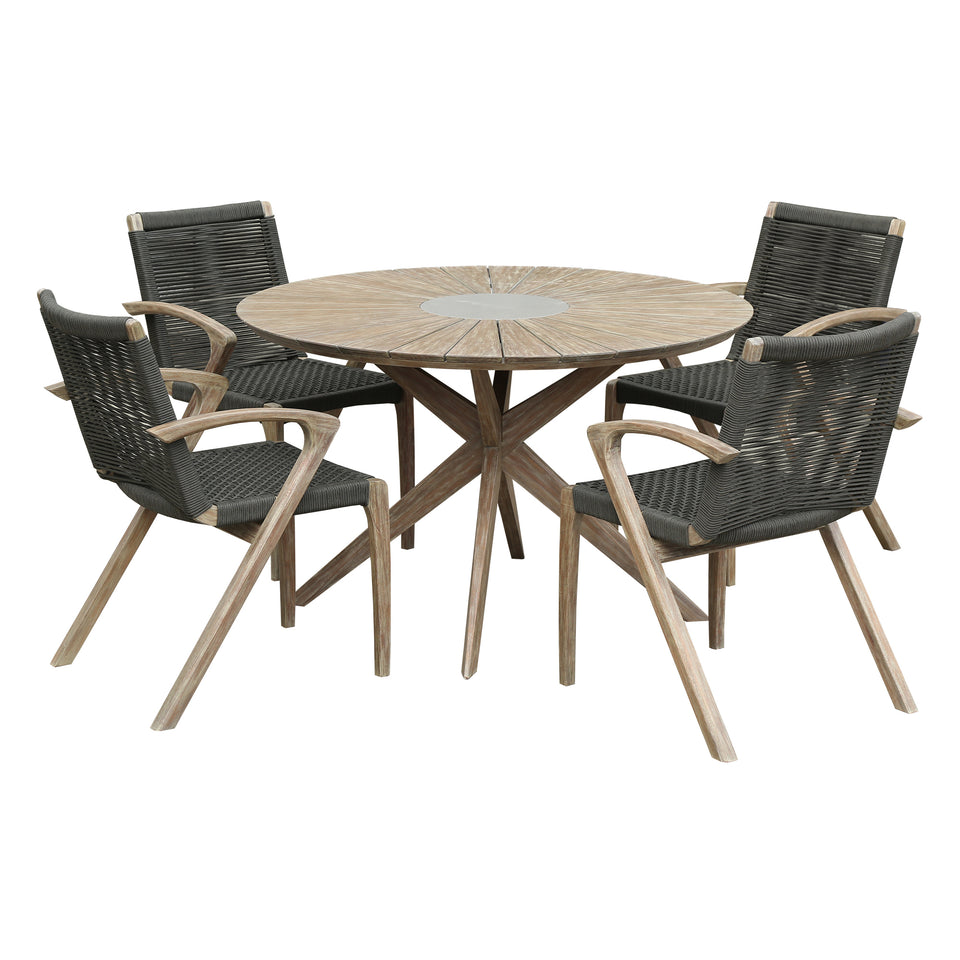 Oasis and Brielle 5 Piece Dining Set