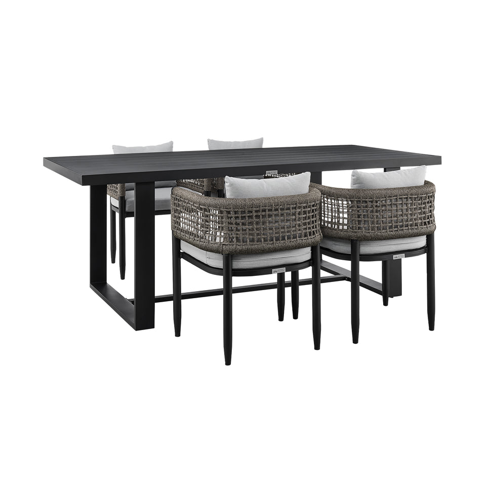 Alegria Outdoor 5-Piece Dining Table Set