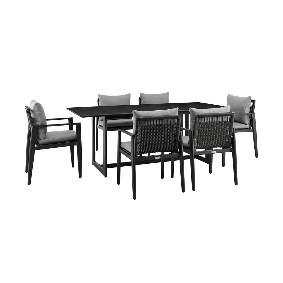 Cayman Outdoor 7-Piece Dining Table Set