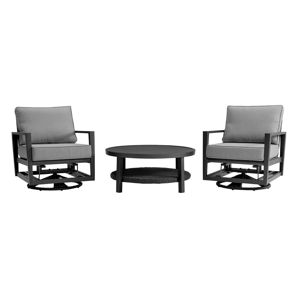 Cayman 3 Piece Seating Set