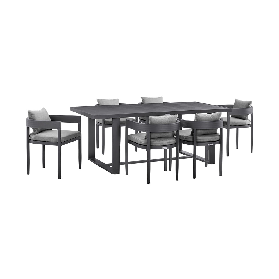 Menorca Outdoor 7-Piece Dining Table Set