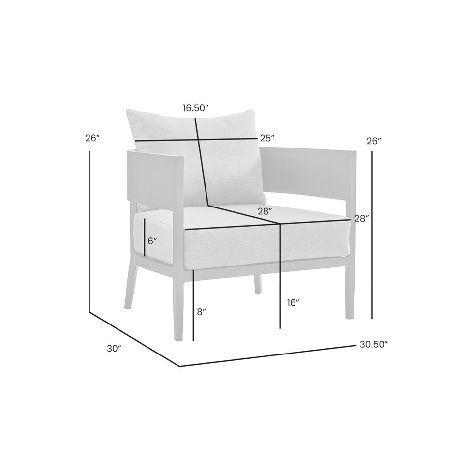 Menorca Aluminum Outdoor Chair