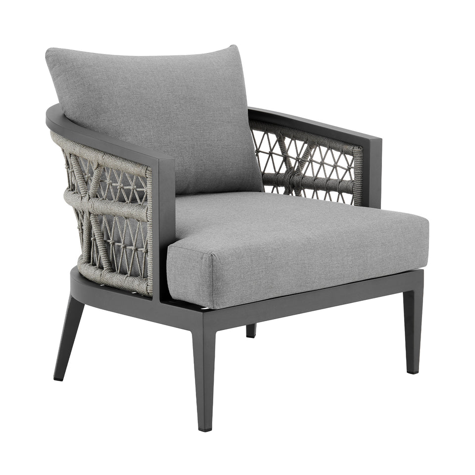 Zella Outdoor 4 Piece Conversation Set